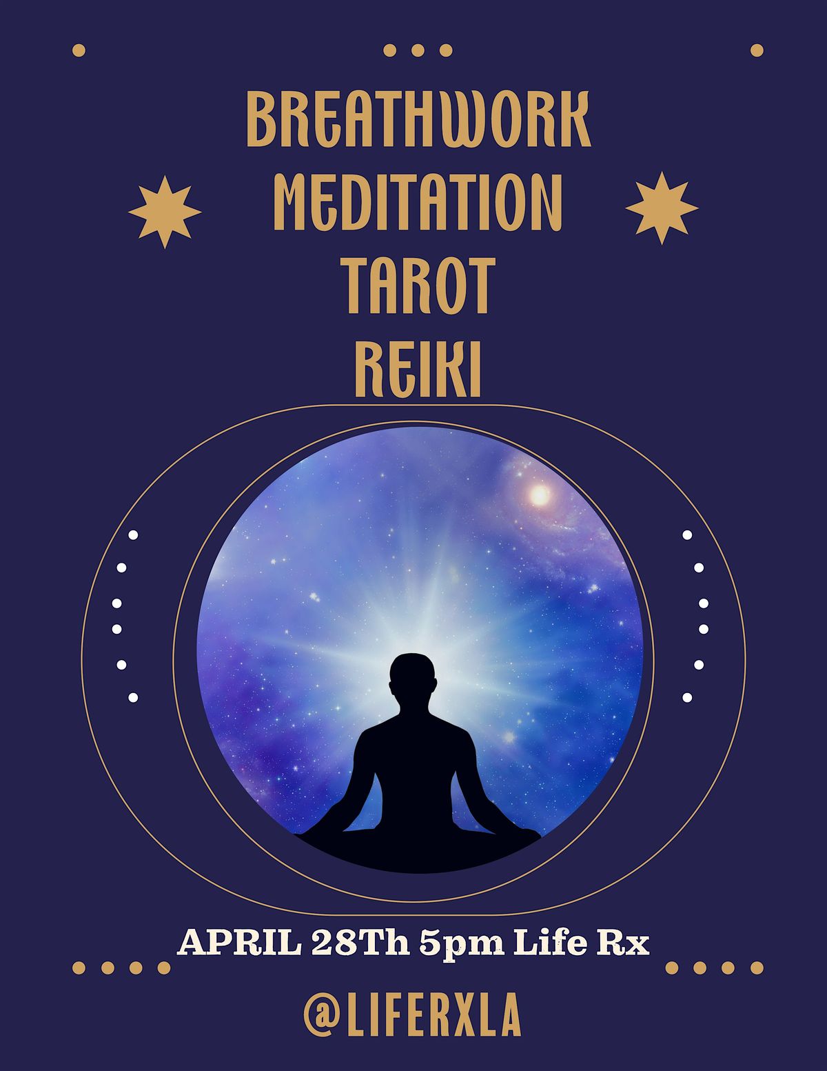 Join Us for a Special Breathwork, Meditation, Reiki, and Tarot Card Reading