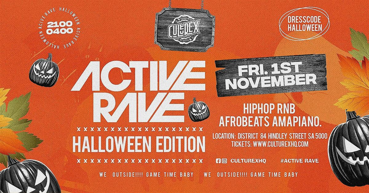 ACTIVE RAVE - Halloween Edition