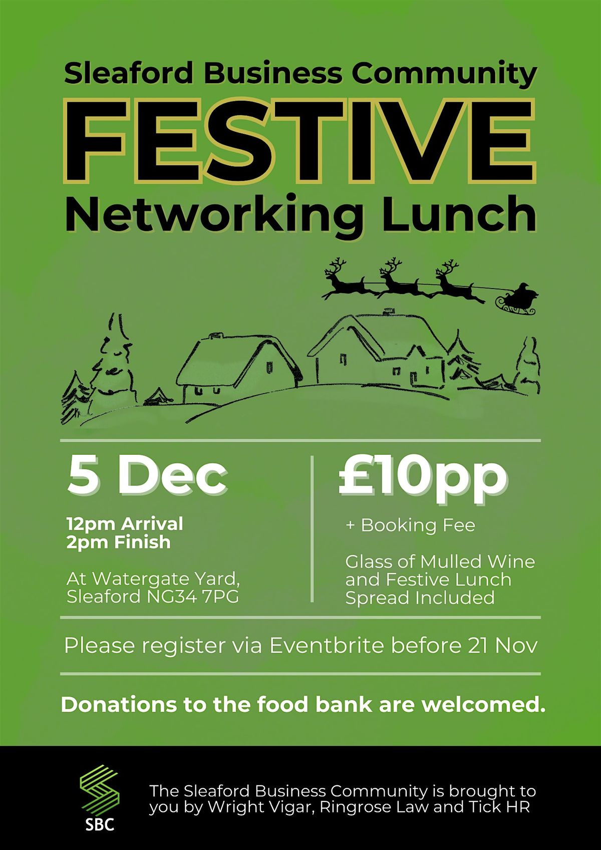 Sleaford Business Community's Festive Networking Lunch