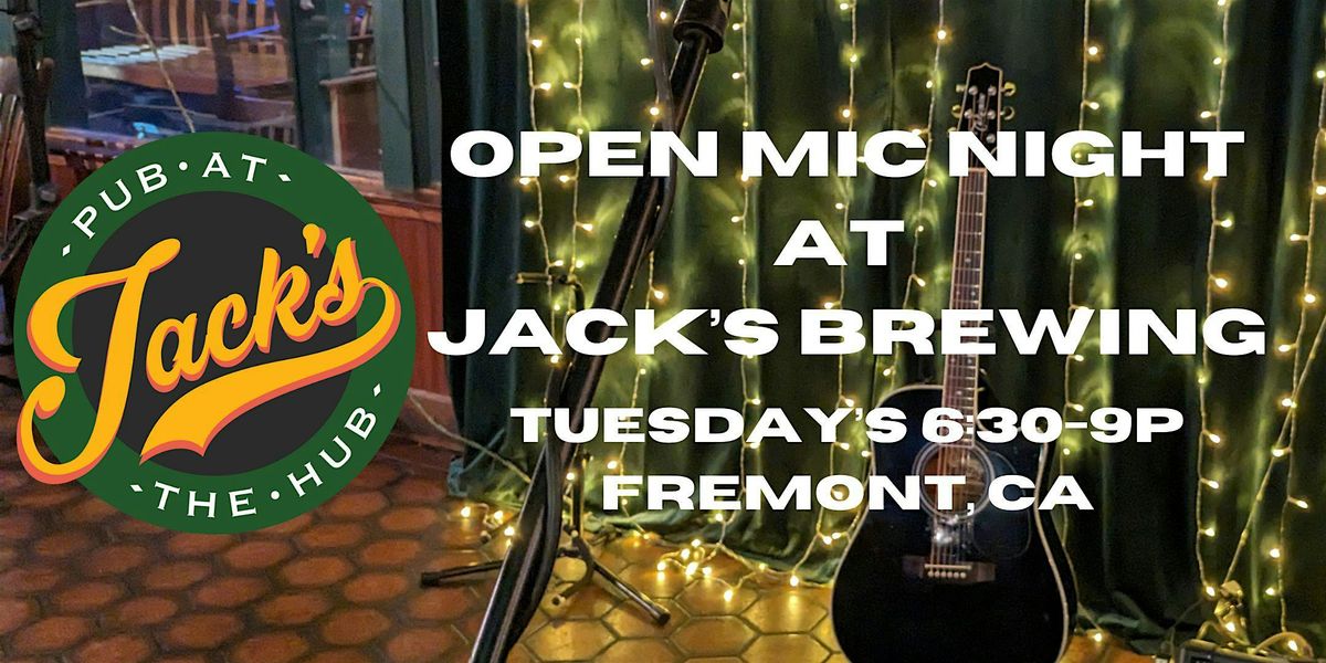 Open Mic Night At Jack's Brewing