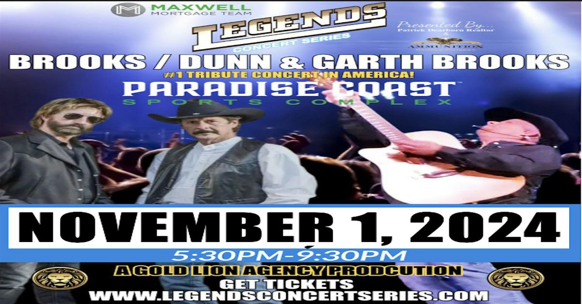 Garth Brooks & Brooks & Dunn! -Maxwell Mortgage Legends Concerts- 11-1-24