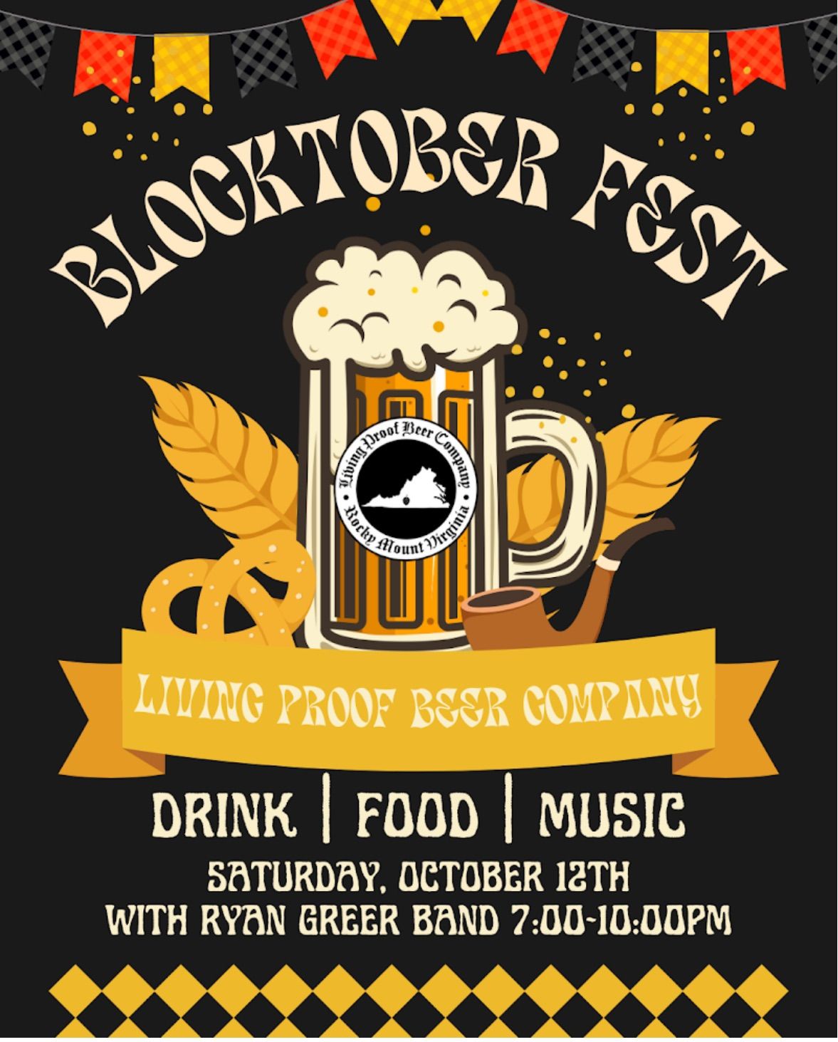 Blocktoberfest & LIVE music with Ryan Greer Band