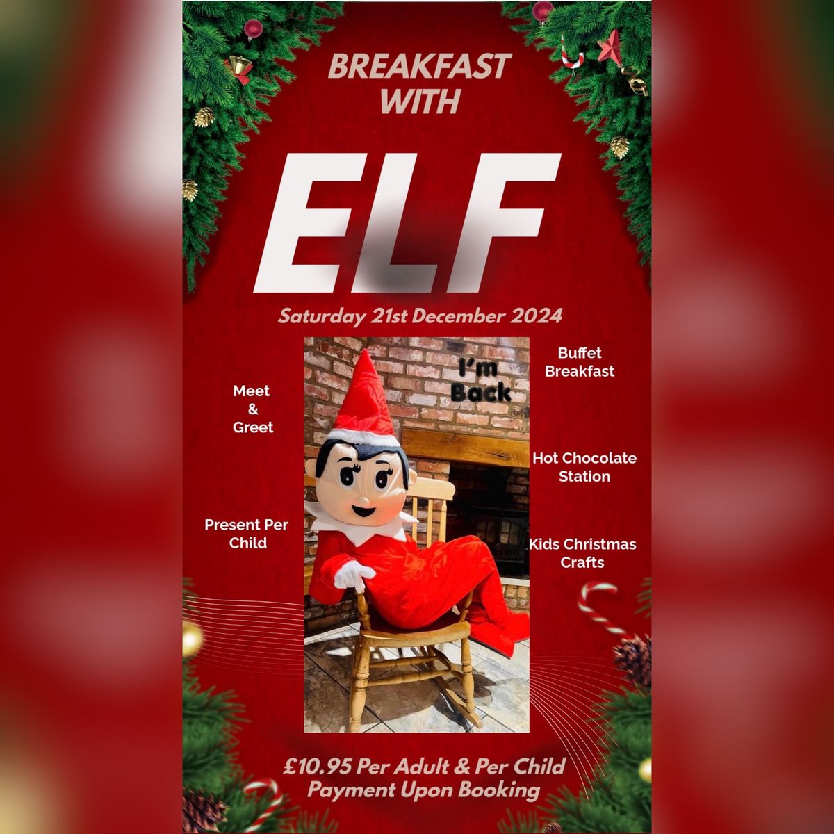 \ud83e\udd53BREAKFAST WITH ELF \ud83c\udf73