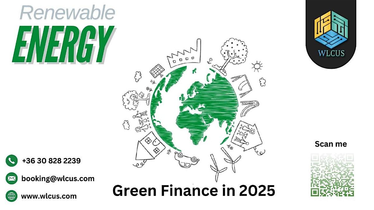 Renewable Energy Finance Masterclass 03-04 April 2025