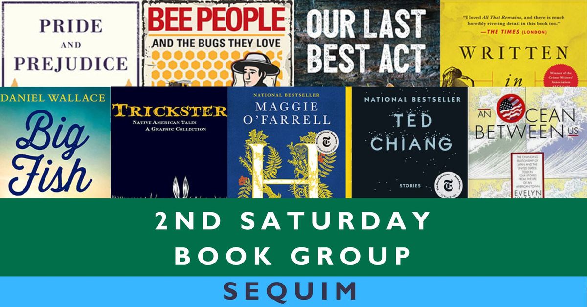 2nd Saturday Book Group - Sequim Library Temporary Location