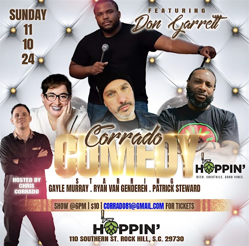 Corrado Comedy Show @ Hoppin': 11\/10\/24