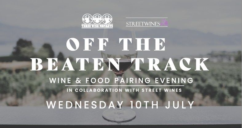 Off The Beaten Track Wine & Food Pairing Evening