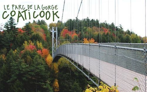 Rando facile Parc de la Gorge de Coaticook & Pont suspendu!