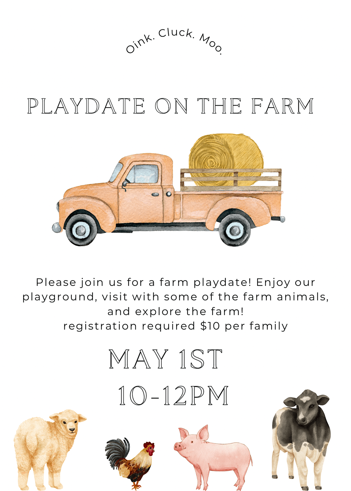 7\/4 Play date on the Farm