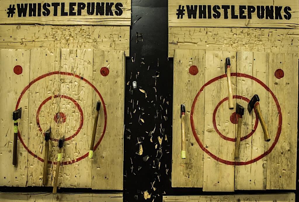Axe Throwing Networking Event