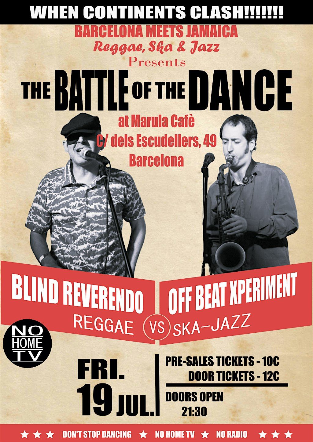 The Battle of the Dance - Reggae Vs Ska-Jazz