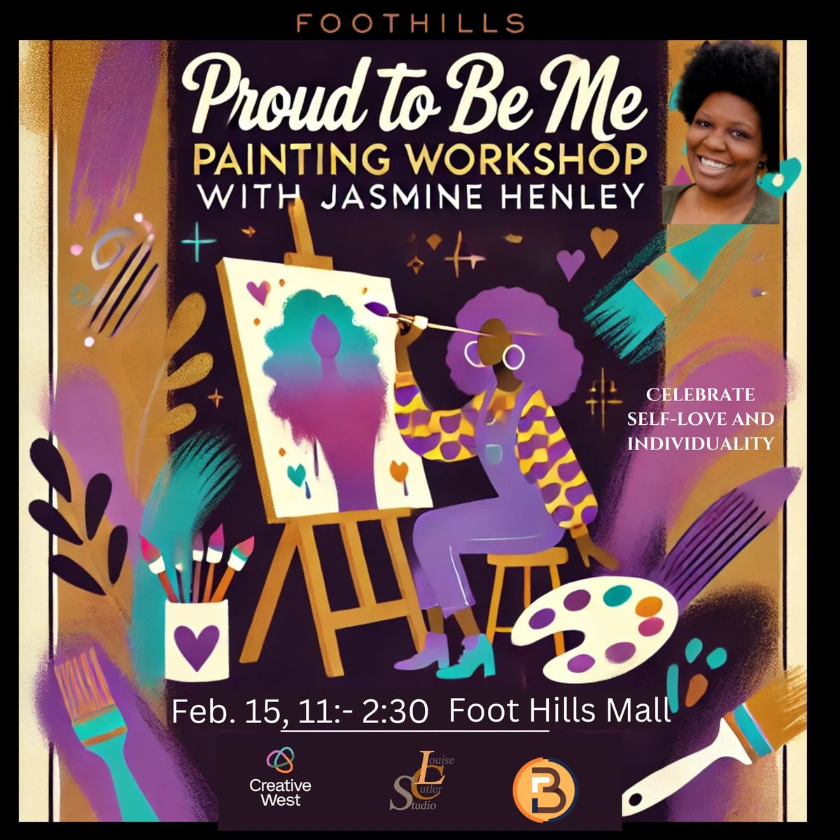 Proud to Be Me Painting Workshop with Jasmine