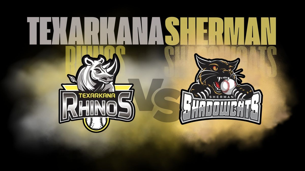 Texarkana Rhinos at Sherman Shadowcats