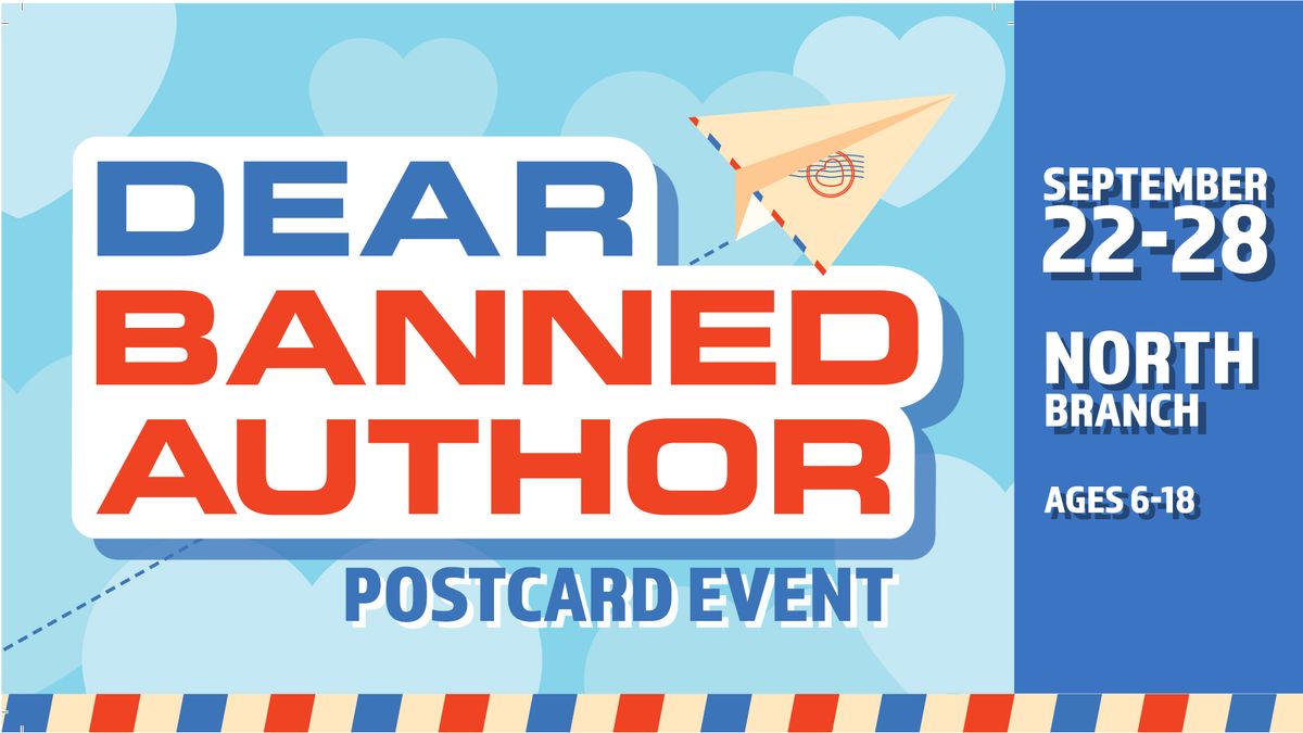 Dear Banned Author Postcard Event 