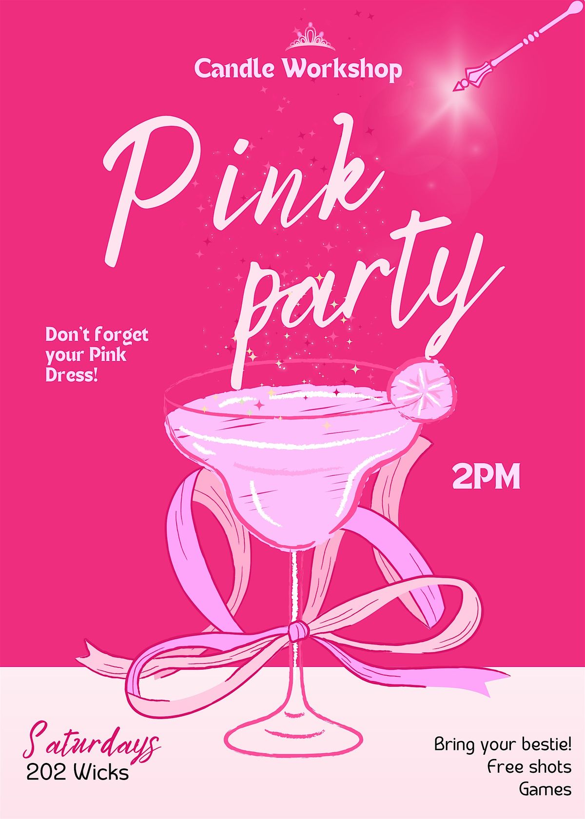 Pink Party : Candle Workshop