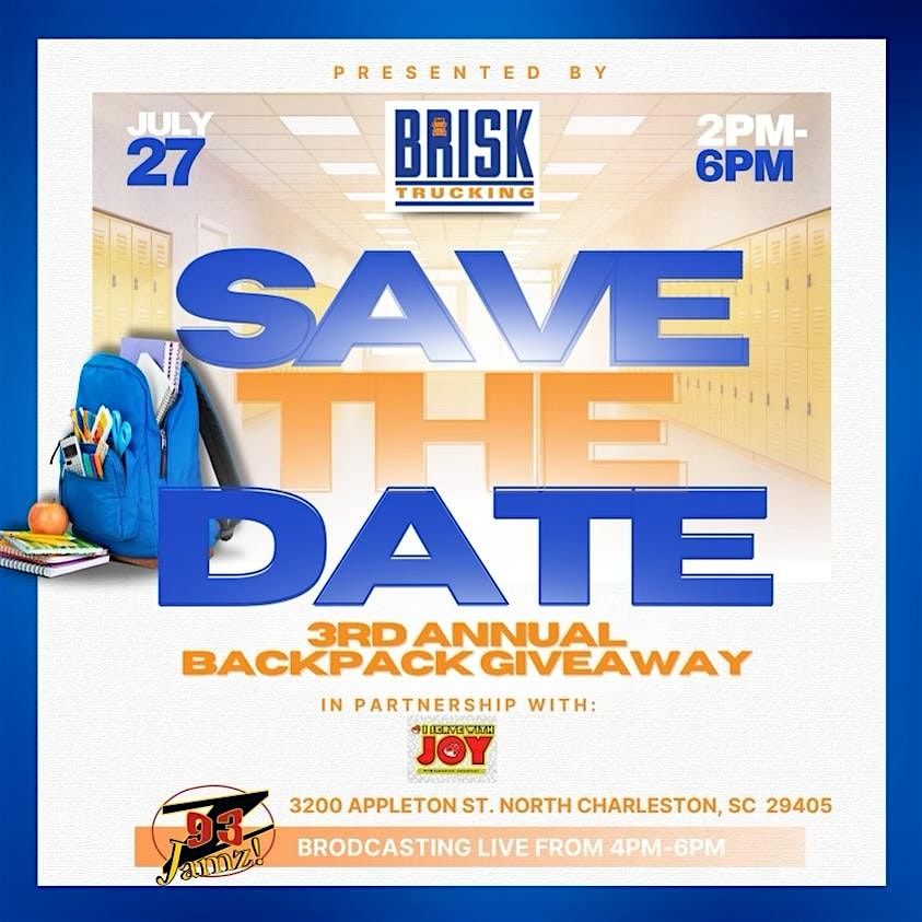 Brisk Trucking | 3rd Annual Backpack Giveaway