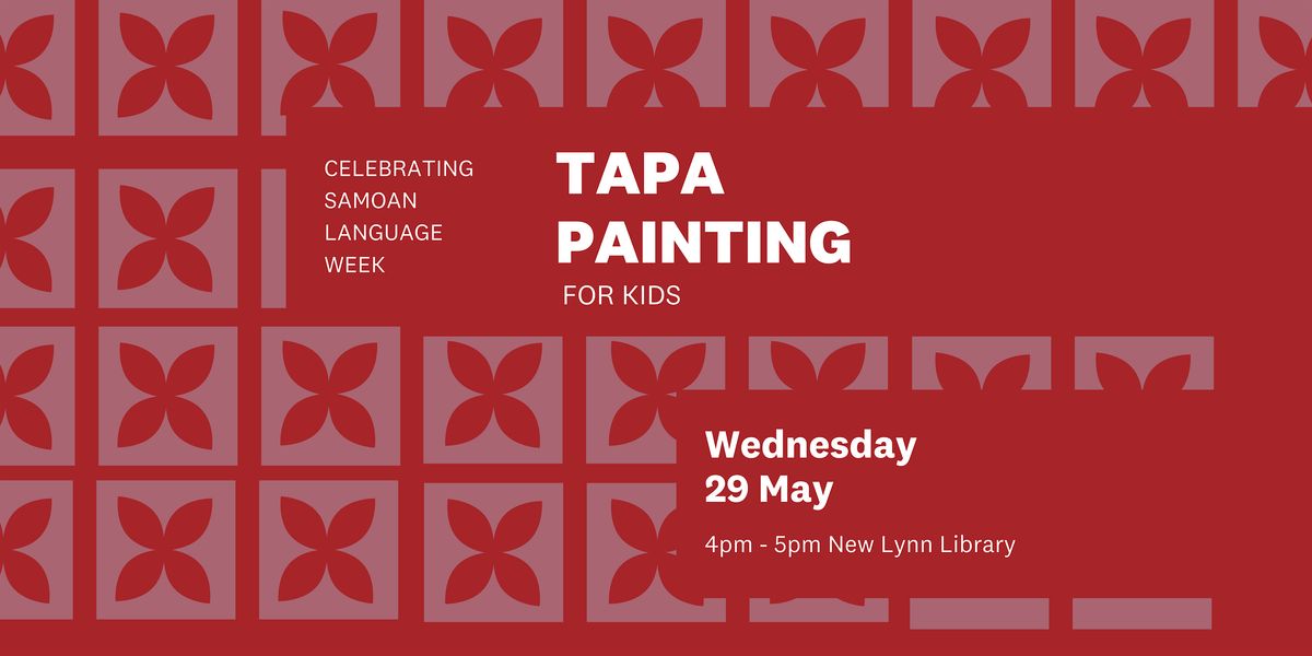 TAPA PAINTING FOR KIDS