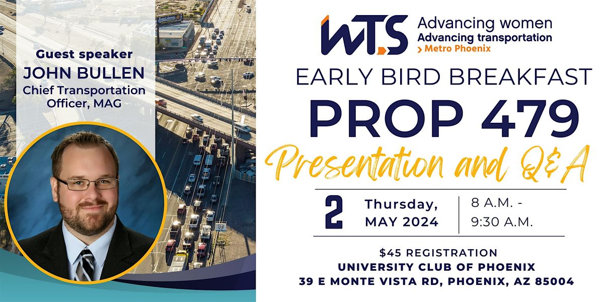 Early Bird Breakfast: Prop 479 Discussion and Q&A