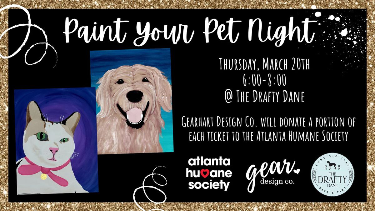 Paint Your Pet Night