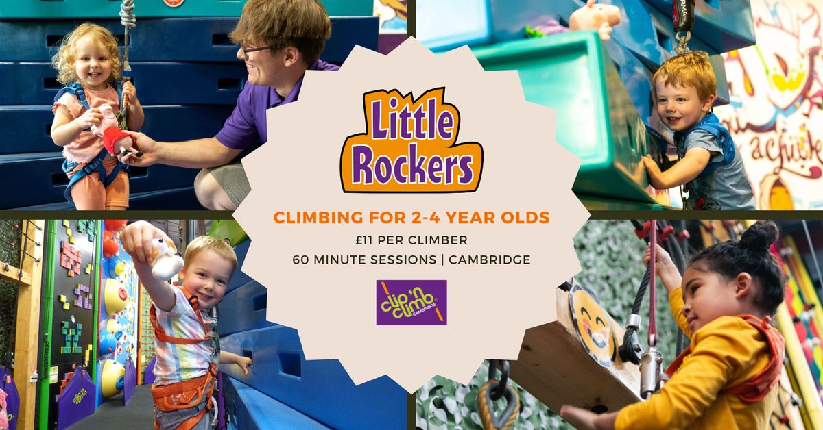 Little Rockers- 2-4yrs Climbing Sessions