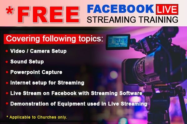 Facebook Live Streaming Training - School of Science and Technology, Pacific Adventist University