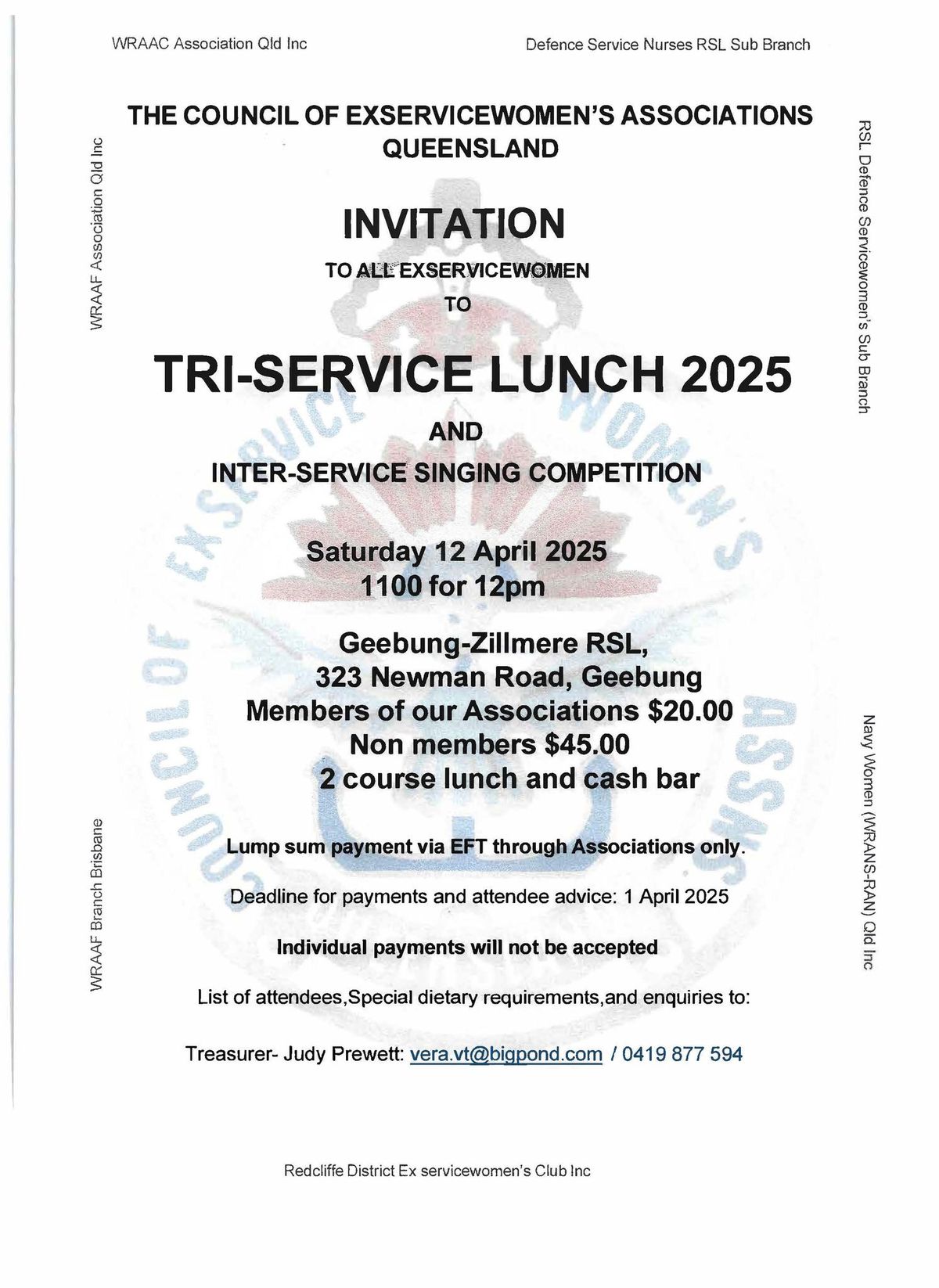 Tri-Service Lunch 2025