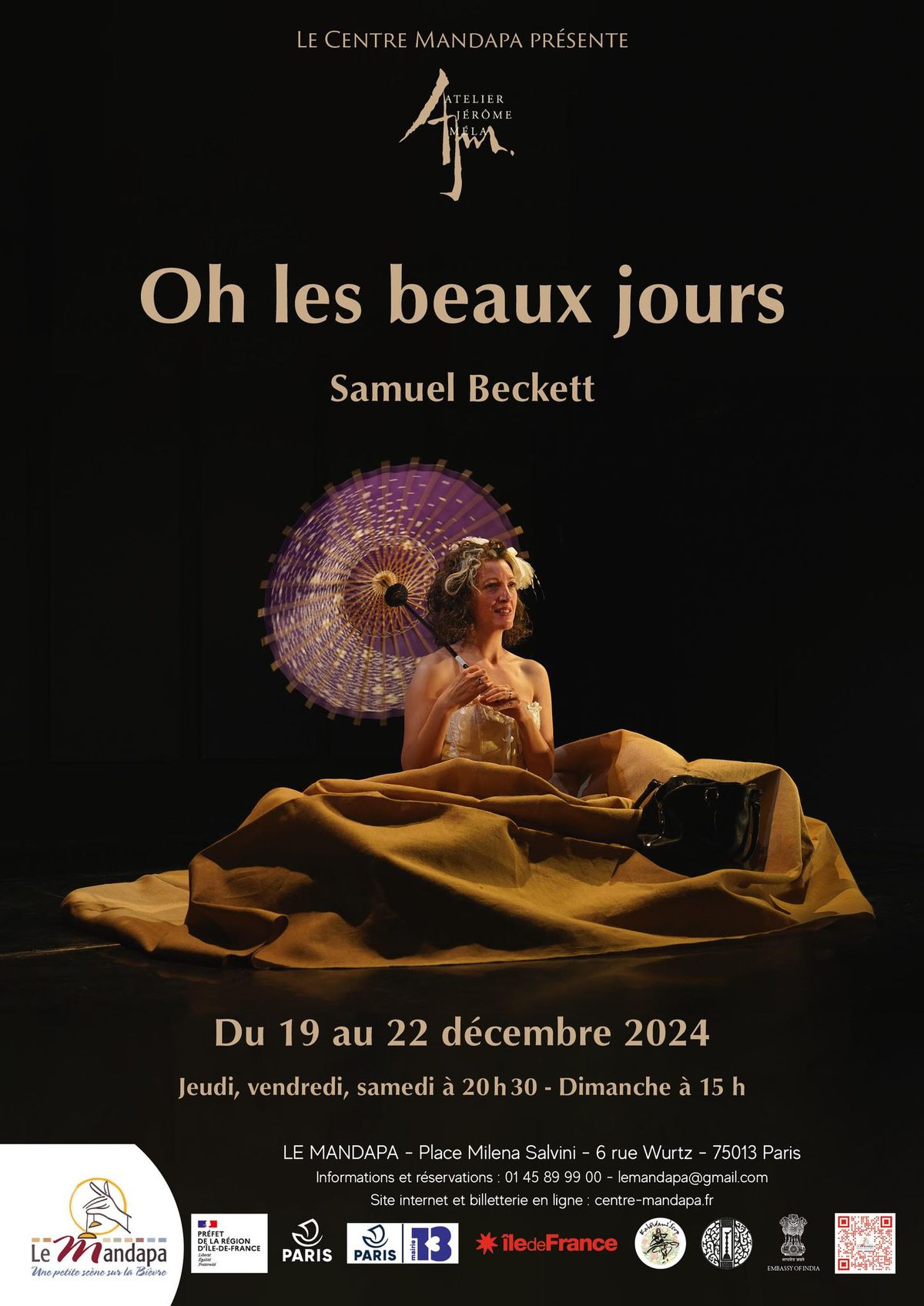 Oh les beaux jours - Samuel Beckett