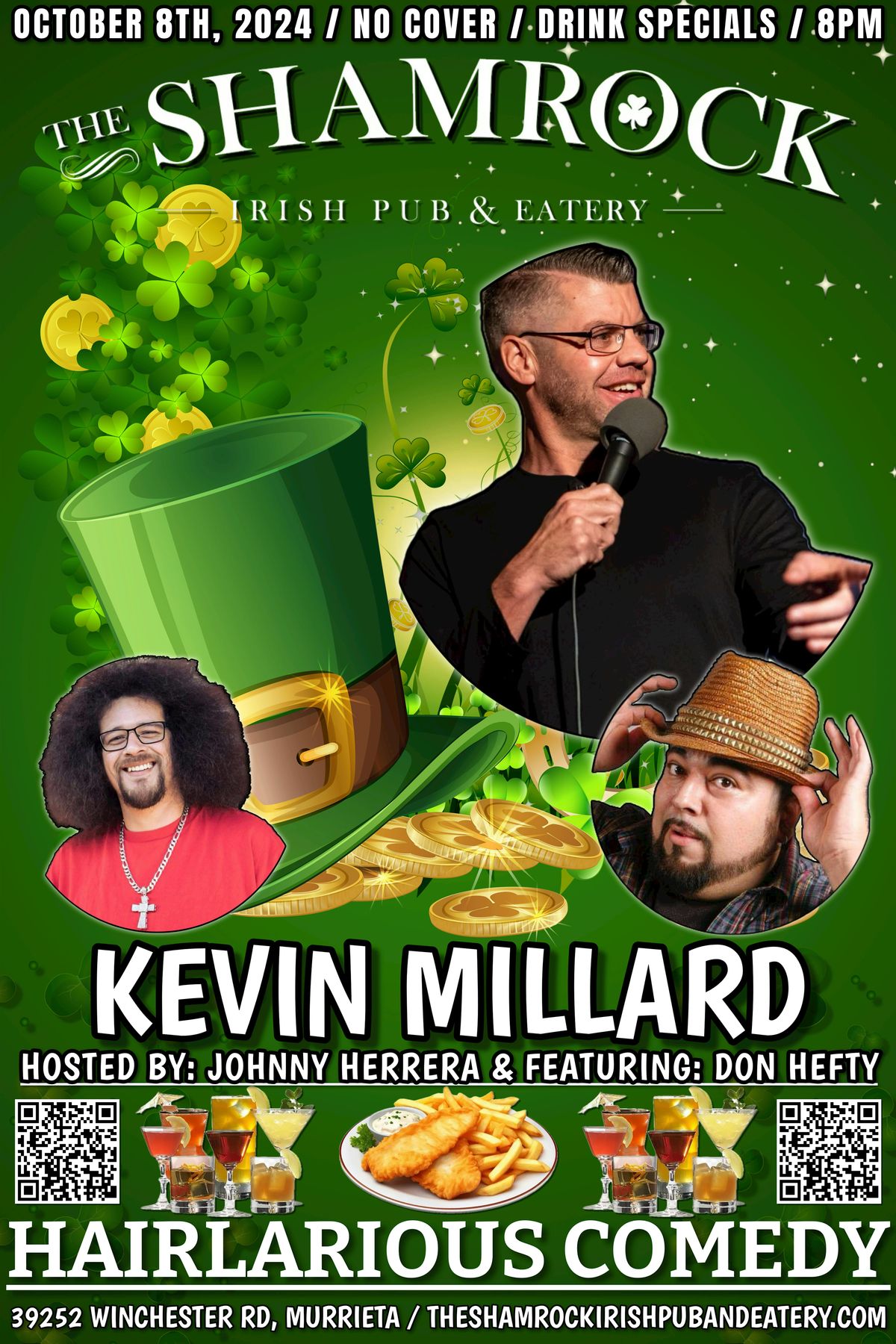 HAIRlarious Comedy Show W\/ Don Hefty & Kevin Millard