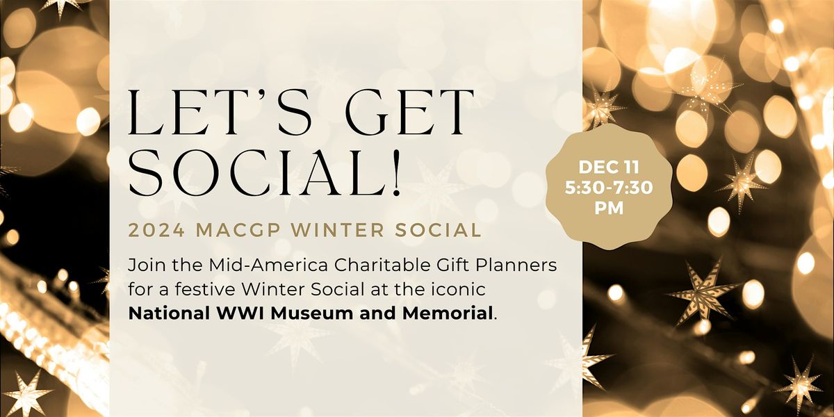 Winter Social at The National WWI Museum and Memorial