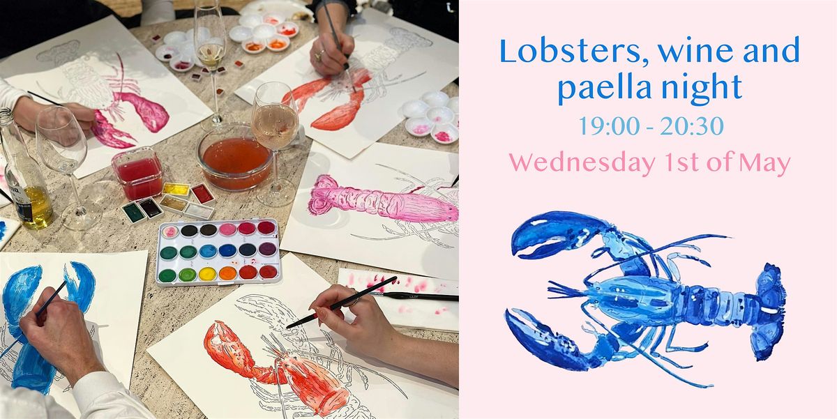 Lobster Watercolour Workshop