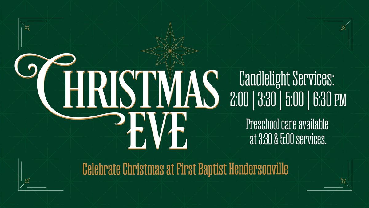 Christmas Eve at FBCHville