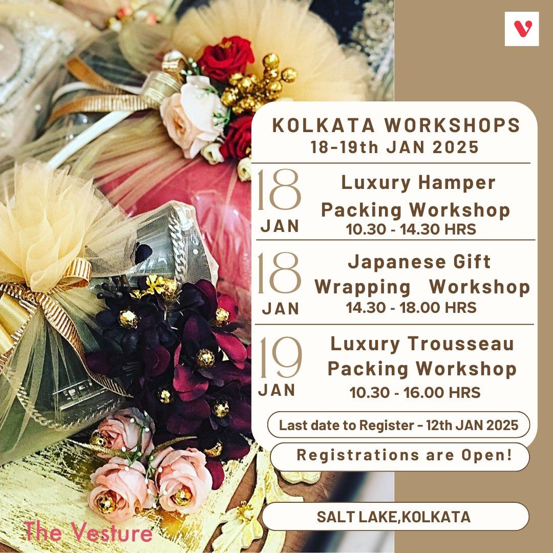 KOLKATA Offline Workshops - 18-19th JAN 2025