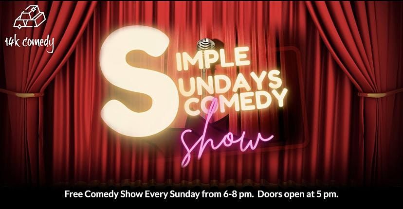 Simple Sundays Comedy Show