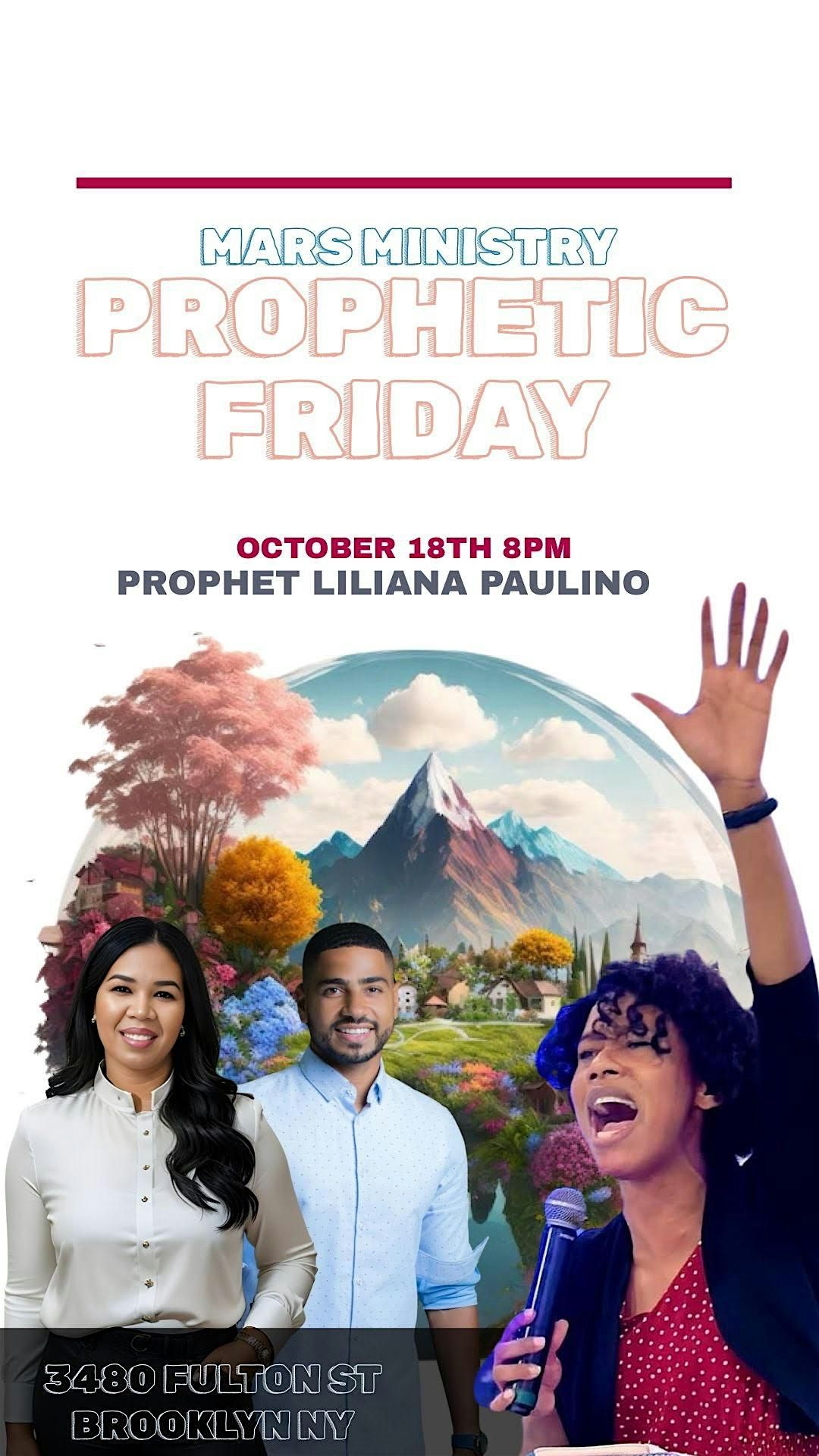 SPECIAL PROPHETIC FRIDAY WITH PROPHET LILIANA