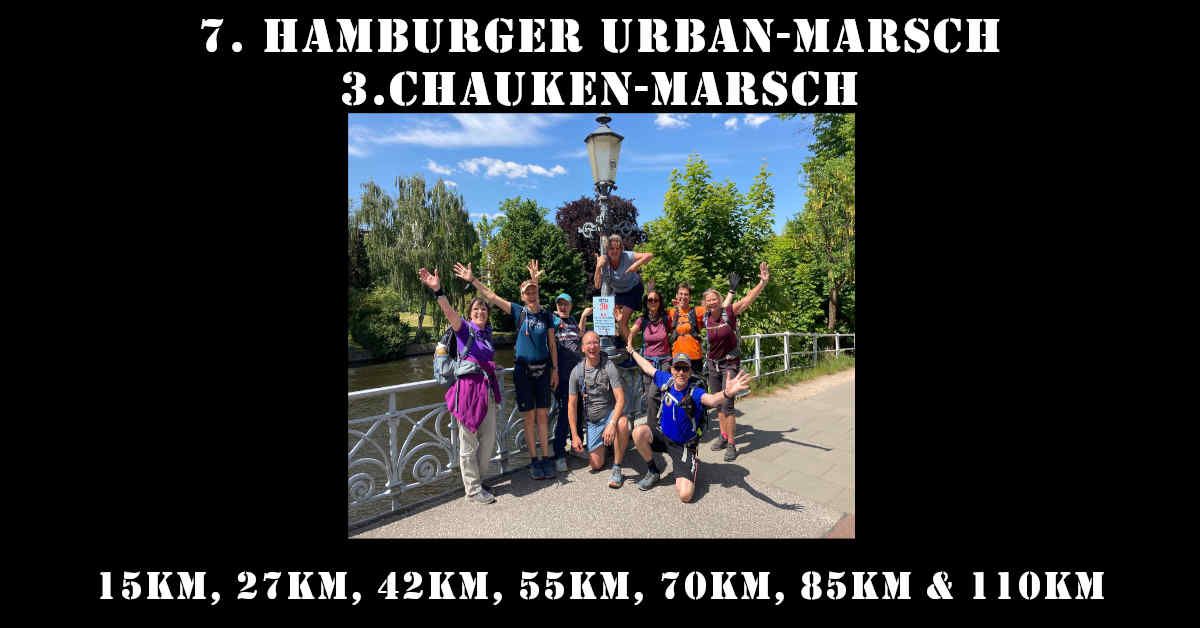 7. Hamburger Urban-Marsch und 3. Chauken-Marsch