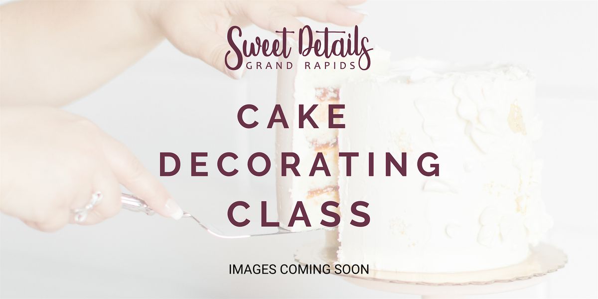 Vintage Cake Decorating Class