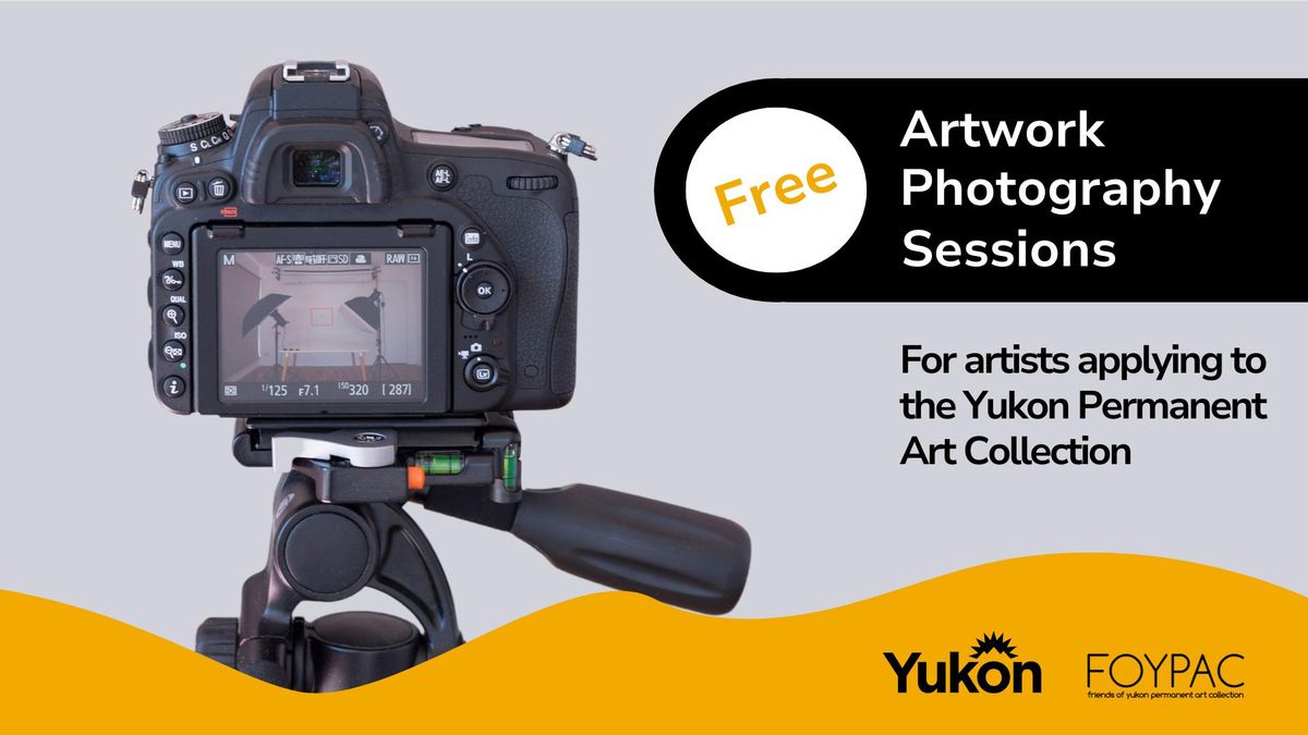 Photo sessions for artists applying to the Yukon Permanent Art Collection