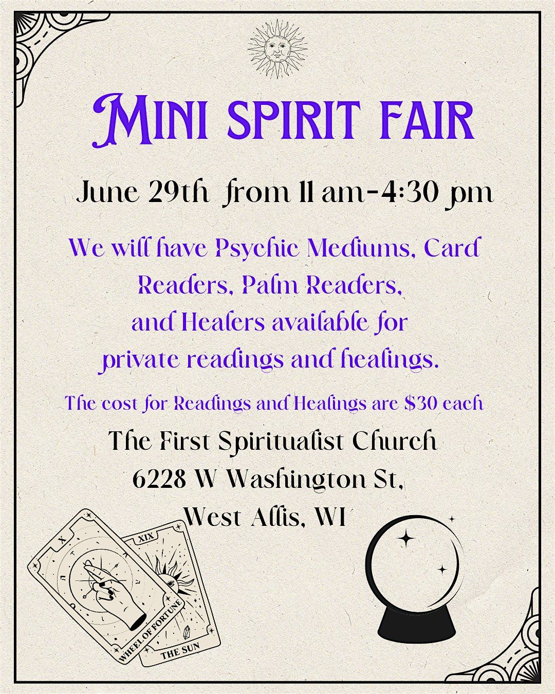 Mini Spirit Fair