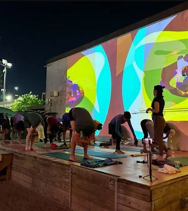 RSVP through SweatPals:  Yoga every Tuesday at AXELRAD