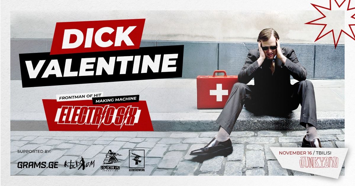 DICK VALENTINE (ELECTRIC SIX) IN TBILISI