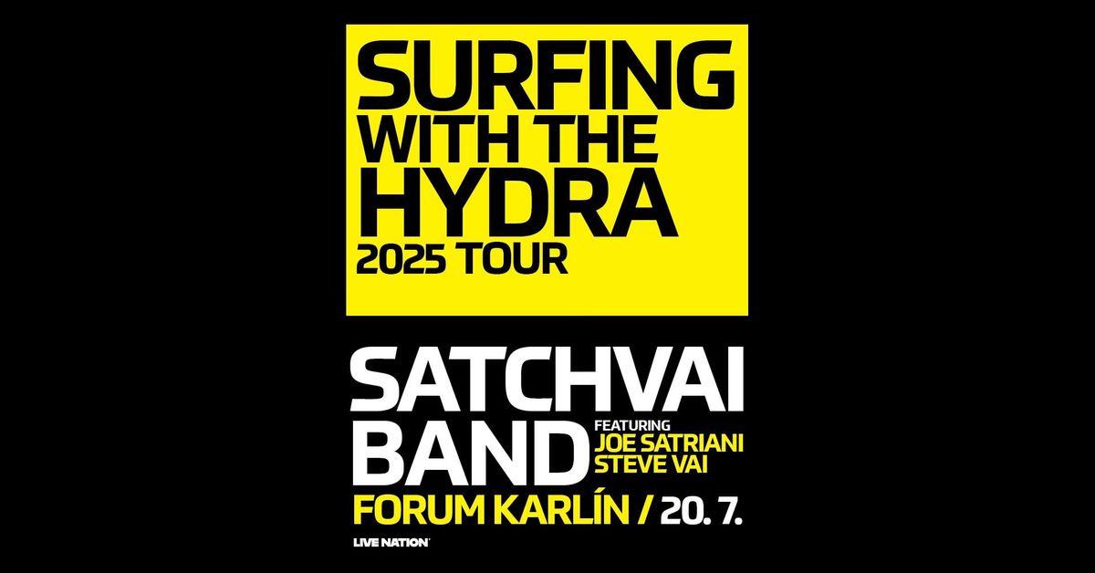 SatchVai Band featuring Joe Satriani and Steve Vai | Praha