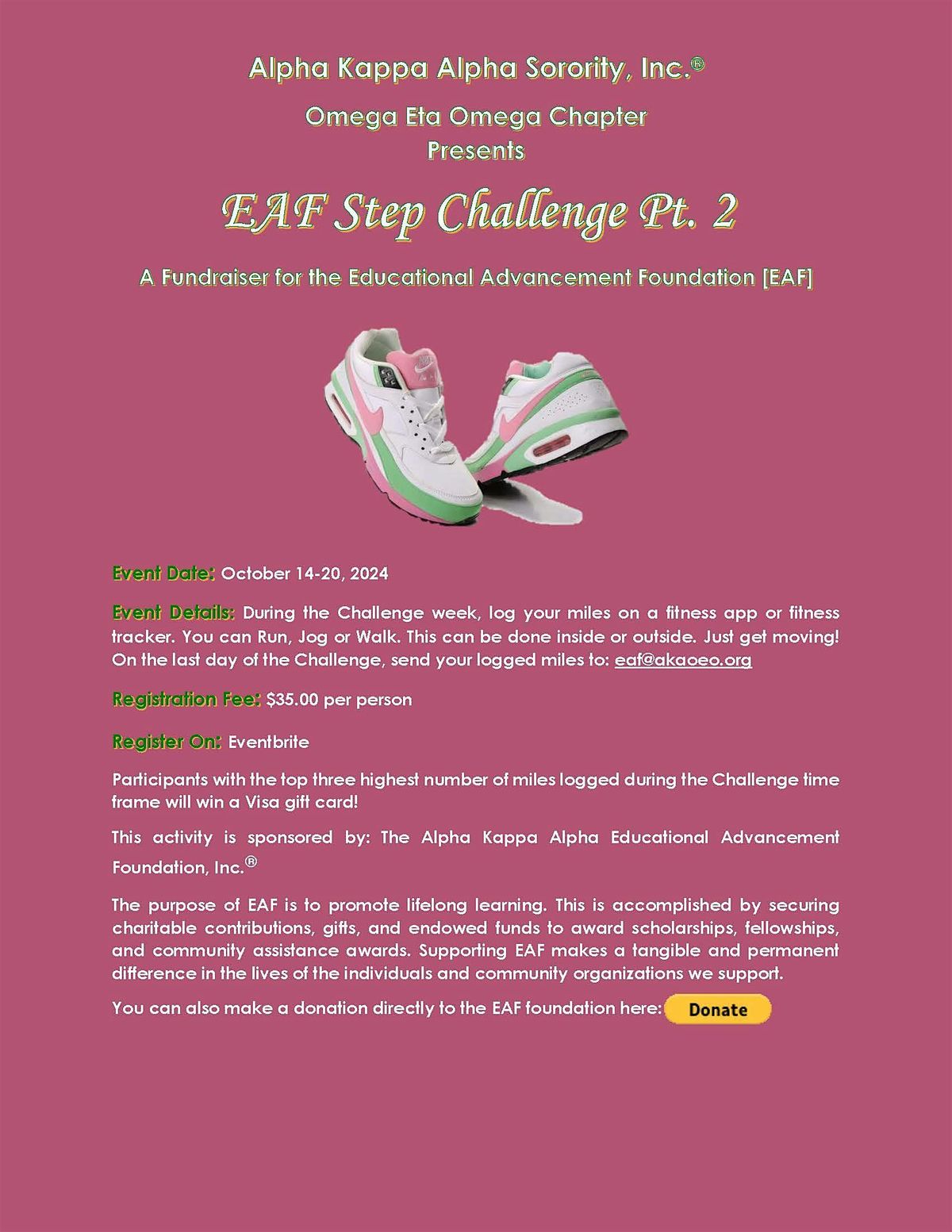Copy of EAF Step Challenge - Fall 2024