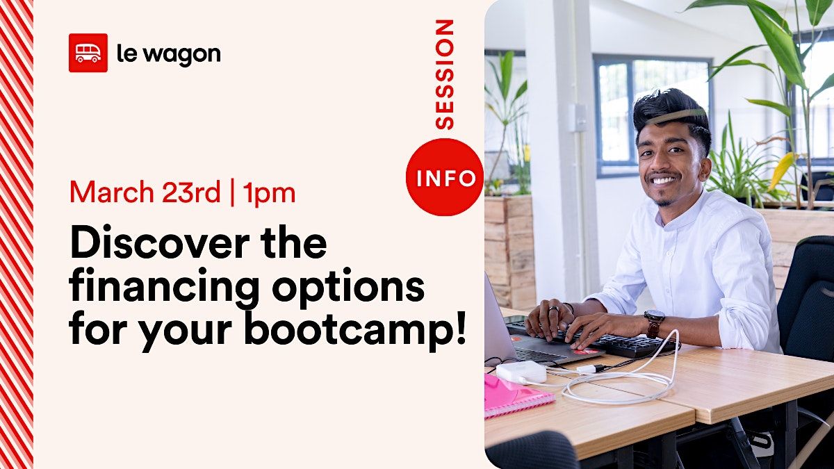 Discover the different funding options for your Bootcamp! 
