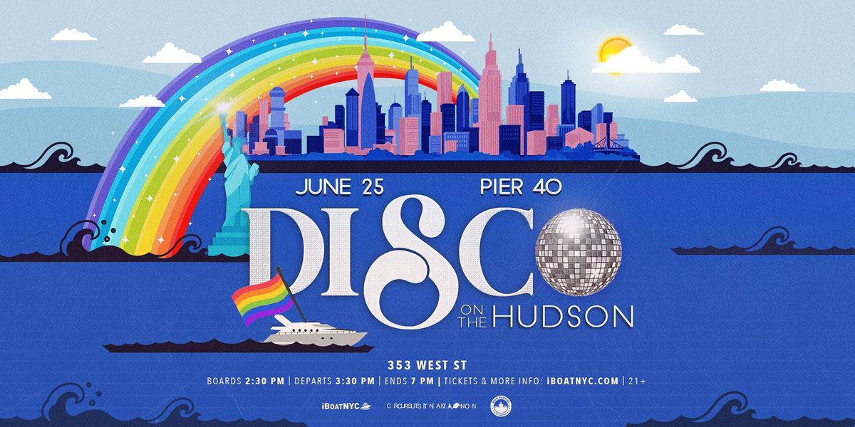 DISCO PRIDE on the Hudson | Boat Party NYC