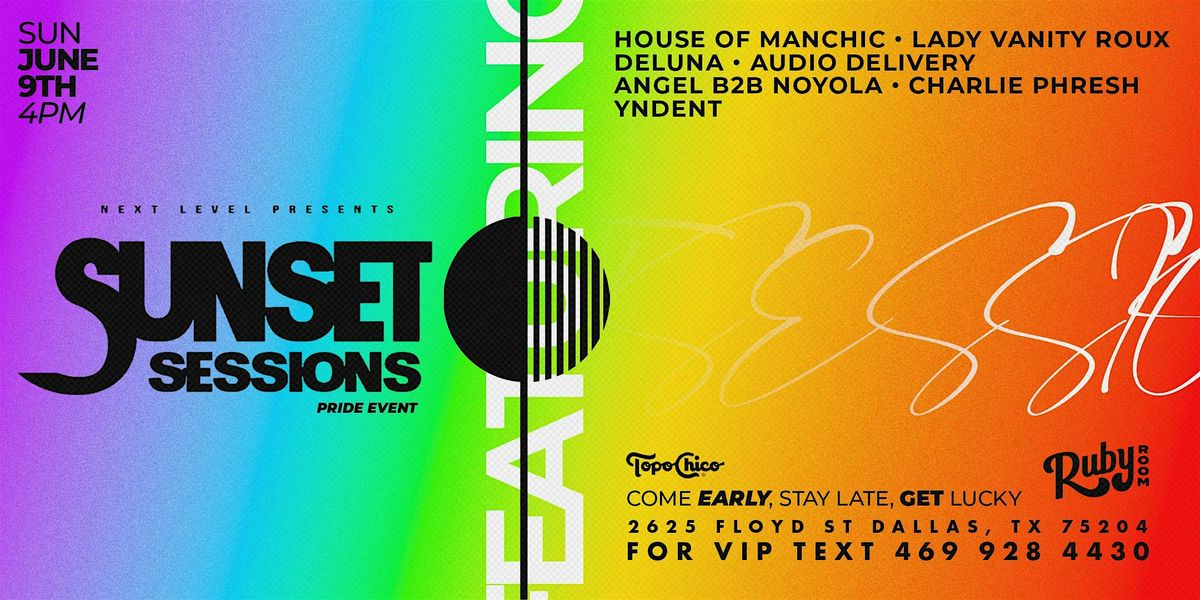 June 9th - Sunset Sessions at GLS Ruby Room