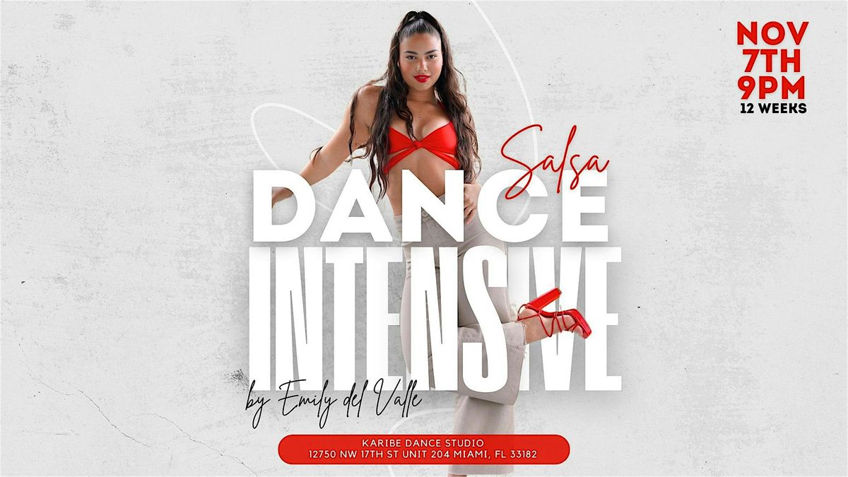 Salsa Dance Intensive - 12 Week Program