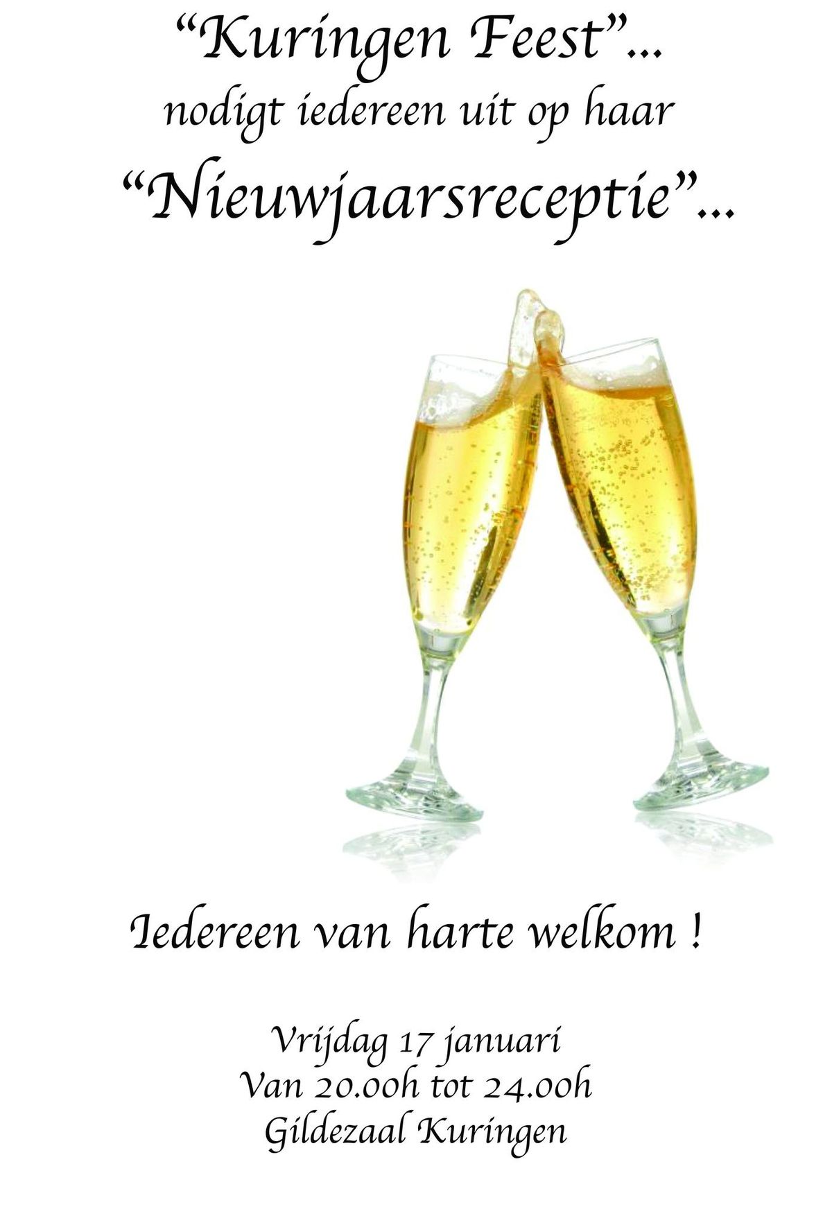 Nieuwjaarsreceptie Kuringen