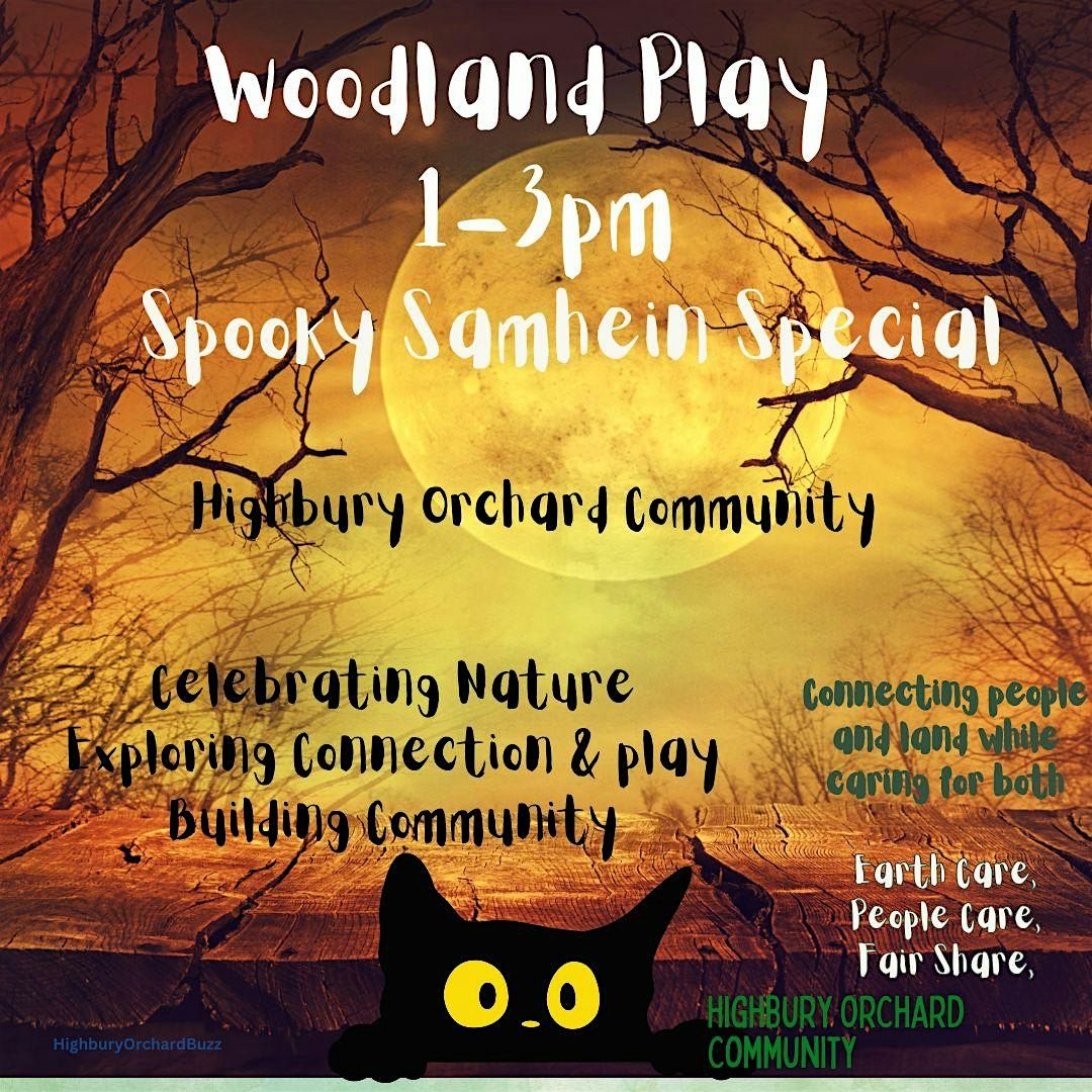 Woodland Play half term Spooky Special