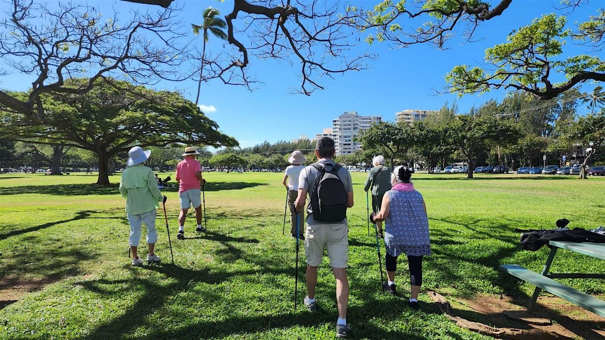 Pole Walking Workshops in Hawaii