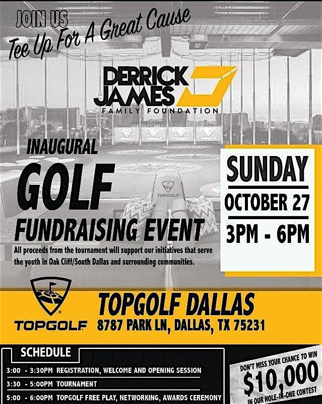 Derrick James Family Foundation Inaugural Golf Tournament